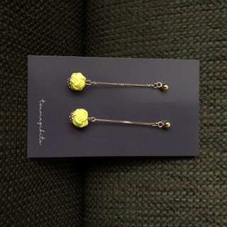 Awaji-Dama Pierced Earrings