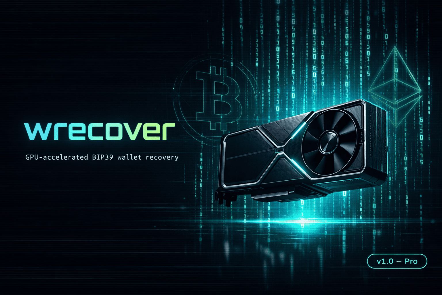 wrecover Pro — Full GPU Power. No Limits.