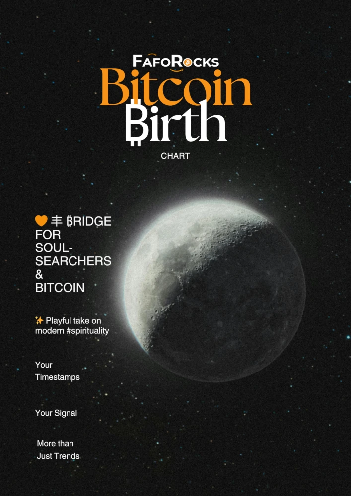 Bitcoin ₿irth Chart ⭐️ NEW ⭐️